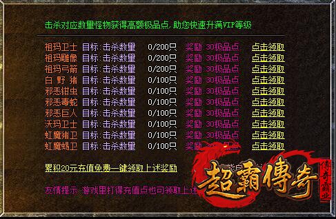 1.76传奇sf中任务与副本的重要性